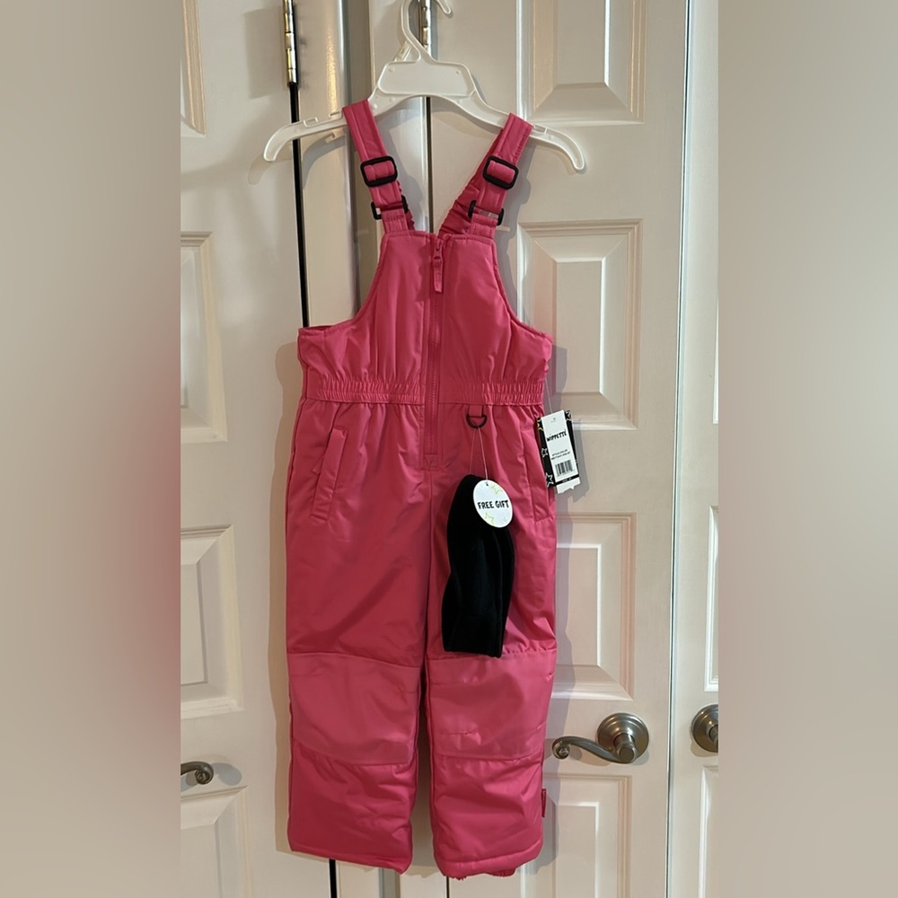 Girls Snowbib size 4T